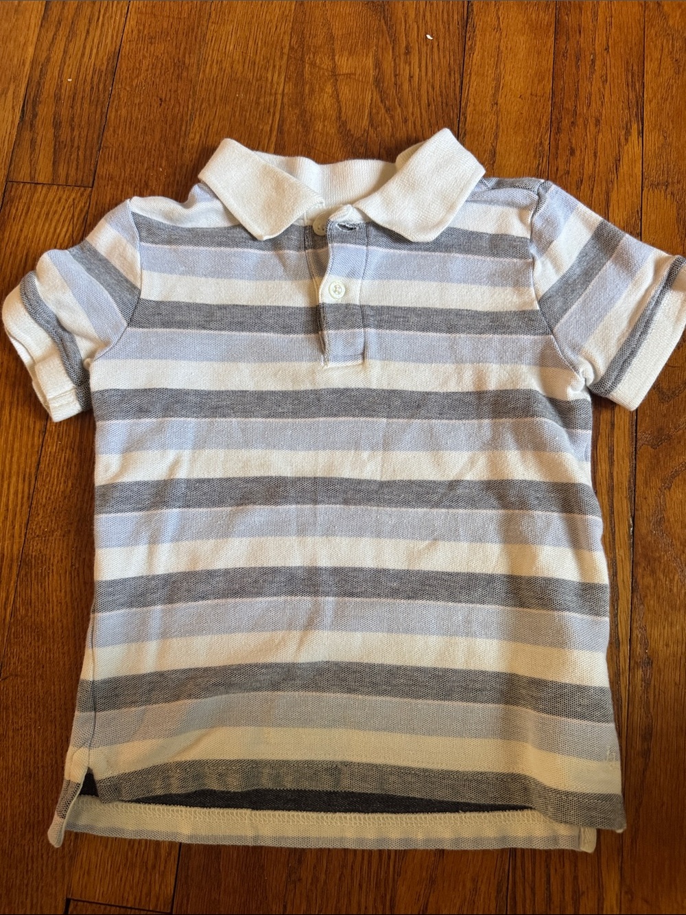 Jamie and Jack Classic Striped Polo Shirt